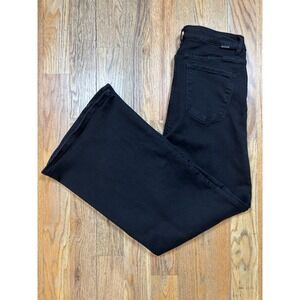 Risen Los Angeles Panel Jeans Wide Leg High Rise Waist Stretch Size 13 (30x31)